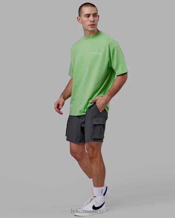 camiseta oversize motion flxcotton - menta de manzana unisexo LSKD VP42D311 vestir