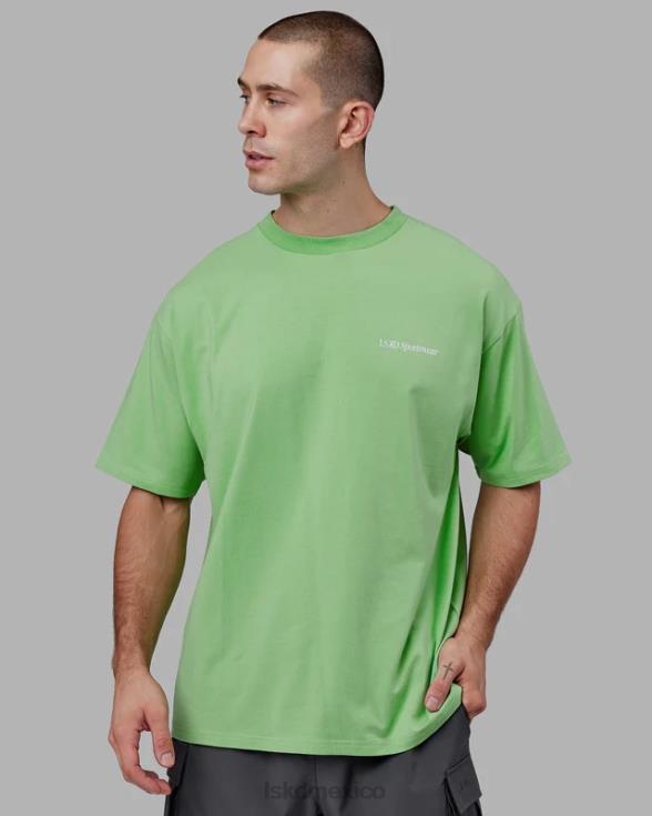 camiseta oversize motion flxcotton - menta de manzana unisexo LSKD VP42D311 vestir