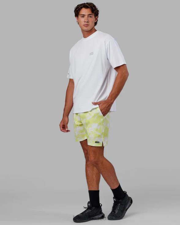 esforzarse flxcotton camiseta de gran tamaño - blanco unisexo LSKD VP42D309 vestir