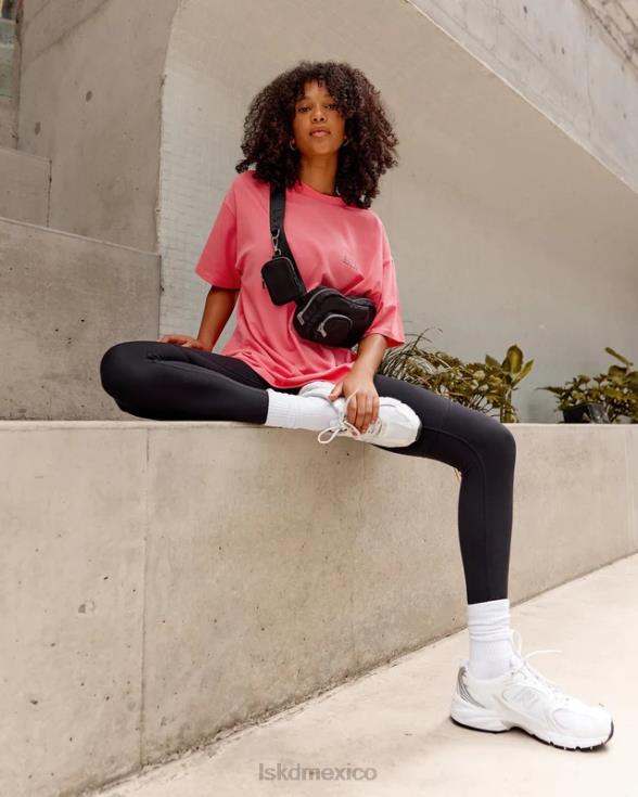 esforzarse flxcotton camiseta de gran tamaño - sunkist coral unisexo LSKD VP42D310 vestir