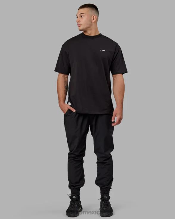 vs5 flxcotton camiseta oversize - negro-blanco unisexo LSKD VP42D282 vestir