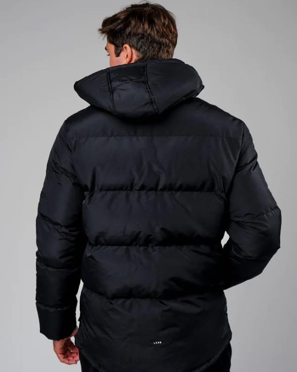 chaqueta acolchada tostada oversize 23 - negro unisexo LSKD VP42D497 vestir