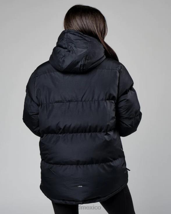 chaqueta acolchada tostada oversize 23 - negro unisexo LSKD VP42D497 vestir