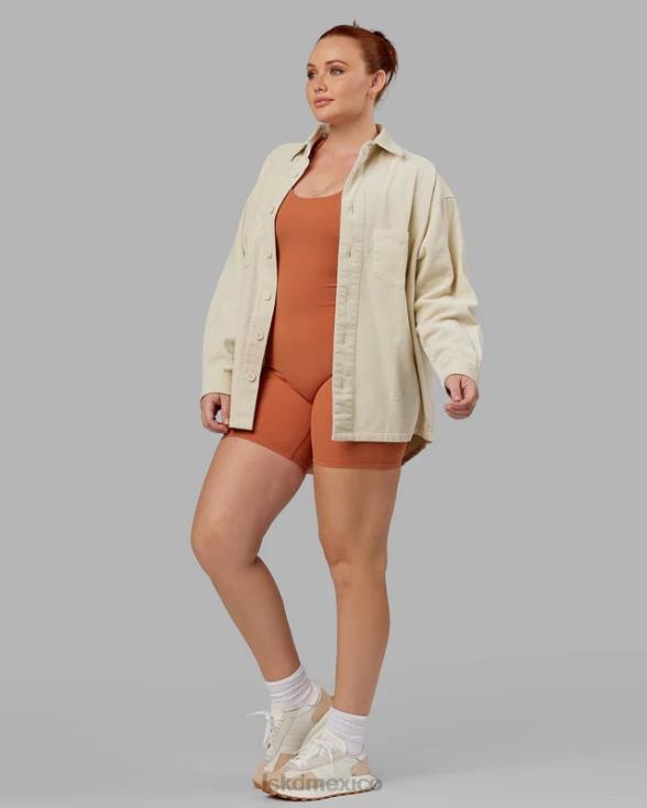 chaqueta de pana icónica - hueso unisexo LSKD VP42D493 vestir