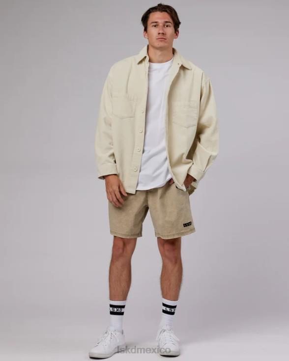 chaqueta de pana icónica - hueso unisexo LSKD VP42D493 vestir