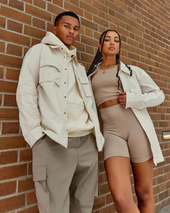 chaqueta utilitaria - hueso unisexo LSKD VP42D475 vestir