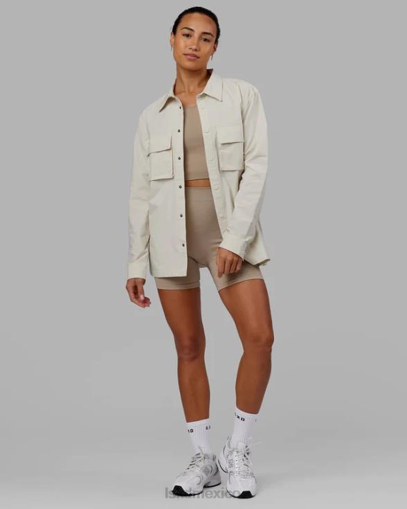 chaqueta utilitaria - hueso unisexo LSKD VP42D475 vestir