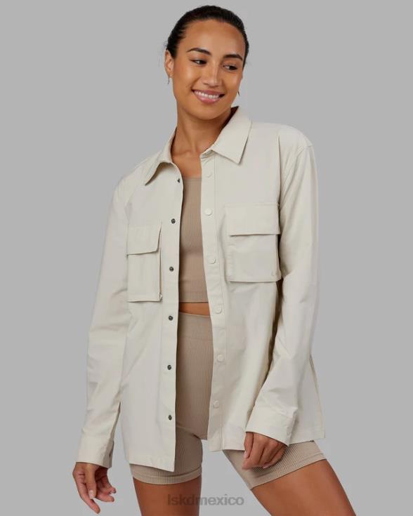 chaqueta utilitaria - hueso unisexo LSKD VP42D475 vestir