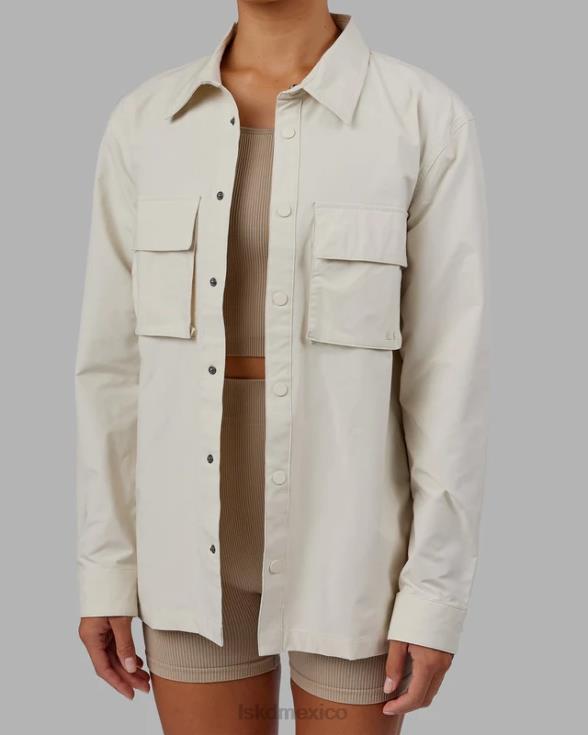 chaqueta utilitaria - hueso unisexo LSKD VP42D475 vestir