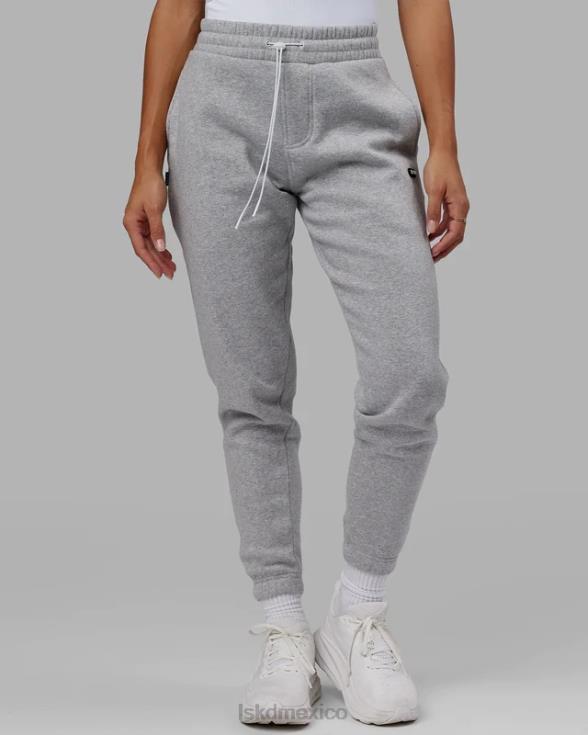 Jogger cápsula - gris jaspeado unisexo LSKD VP42D738 vestir
