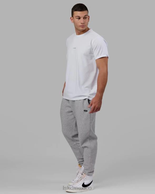 Jogger cápsula - gris jaspeado unisexo LSKD VP42D738 vestir