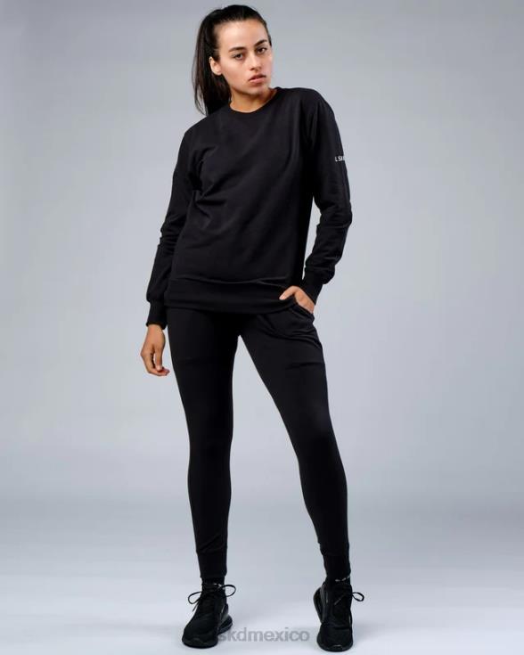 Jogger rival flxfleece - negro unisexo LSKD VP42D769 vestir