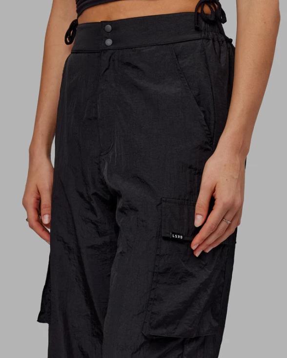 Pantalón cargo de alto rendimiento para todo el día - negro unisexo LSKD VP42D740 vestir