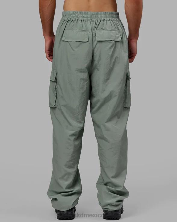 Pantalón cargo de alto rendimiento para todo el día - verde iceberg unisexo LSKD VP42D746 vestir