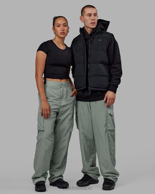 Pantalón cargo de alto rendimiento para todo el día - verde iceberg unisexo LSKD VP42D746 vestir