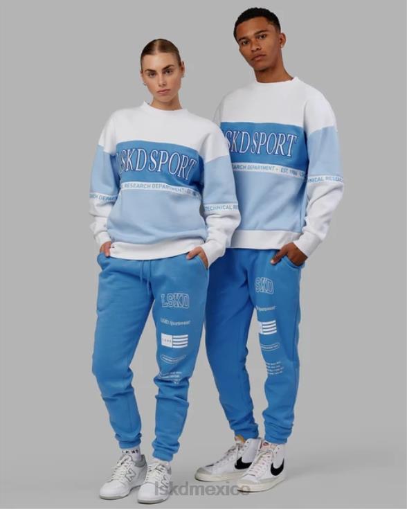 jogger academy - azul celeste unisexo LSKD VP42D734 vestir