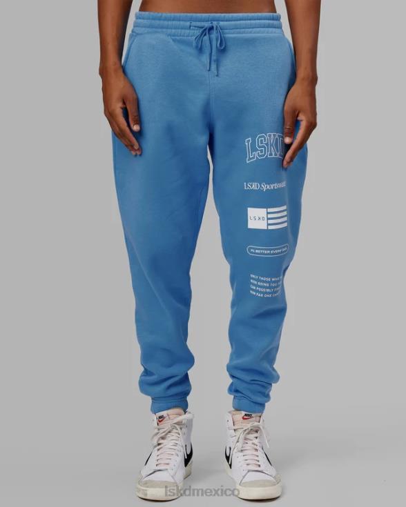jogger academy - azul celeste unisexo LSKD VP42D734 vestir