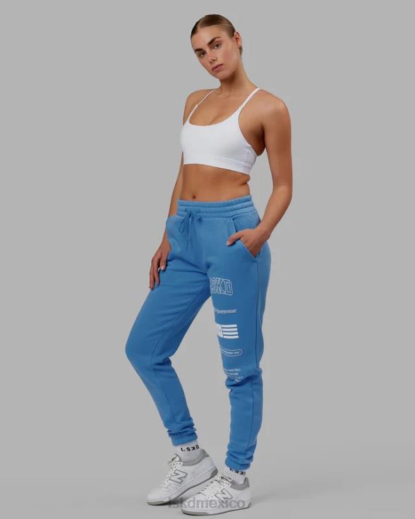 jogger academy - azul celeste unisexo LSKD VP42D734 vestir