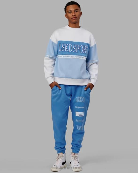 jogger academy - azul celeste unisexo LSKD VP42D734 vestir