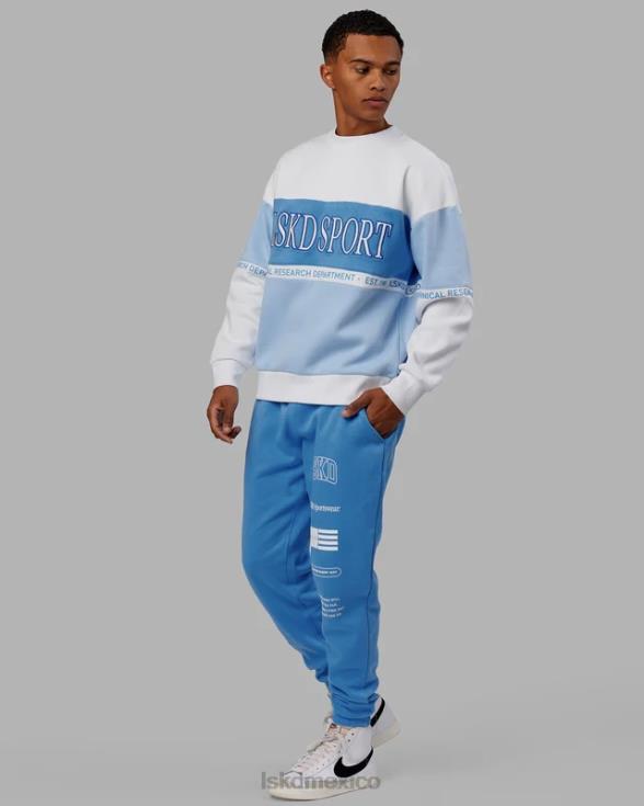 jogger academy - azul celeste unisexo LSKD VP42D734 vestir