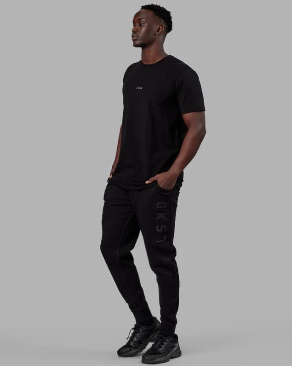 jogger estructura - negro-negro unisexo LSKD VP42D739 vestir