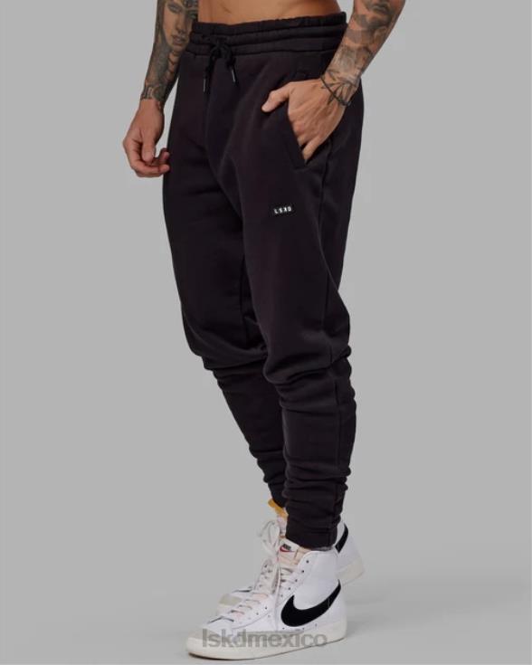 jogger fundamental - negro unisexo LSKD VP42D753 vestir