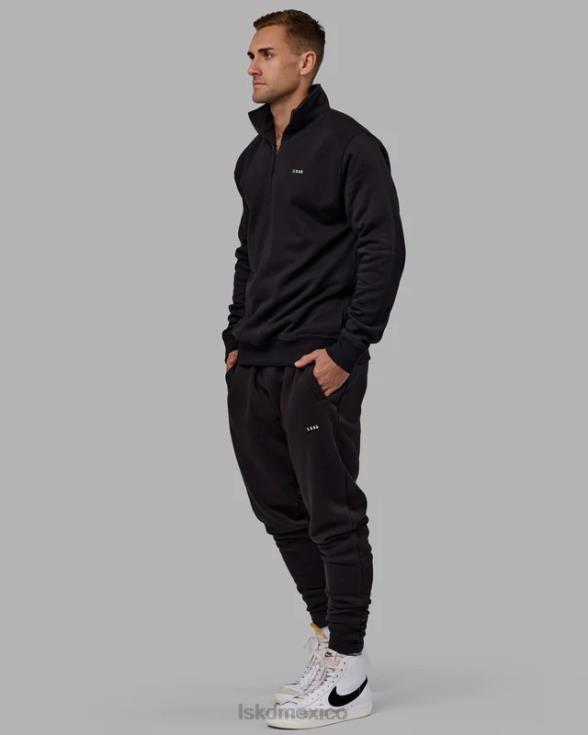 jogger fundamental - negro unisexo LSKD VP42D753 vestir
