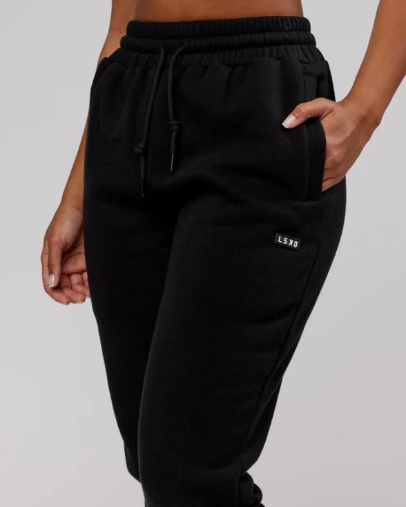 jogger icónico - negro unisexo LSKD VP42D762 vestir
