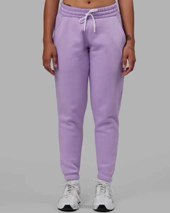 jogger irradiado - lila pálido unisexo LSKD VP42D770 vestir