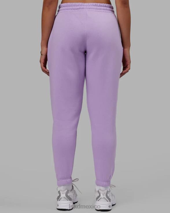 jogger irradiado - lila pálido unisexo LSKD VP42D770 vestir