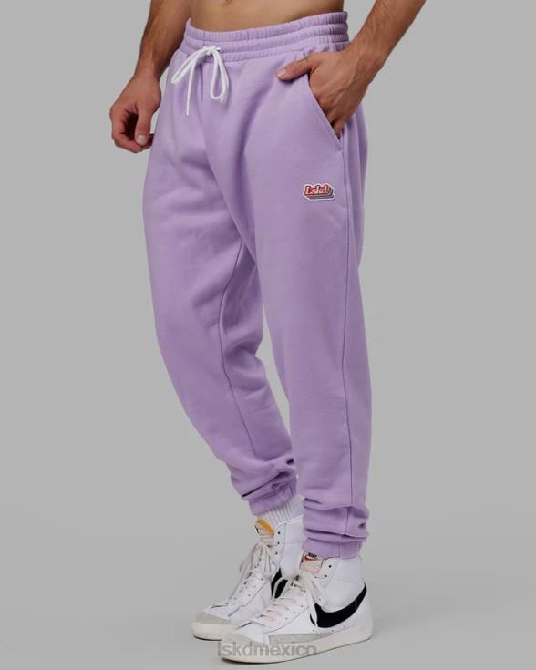 jogger irradiado - lila pálido unisexo LSKD VP42D770 vestir