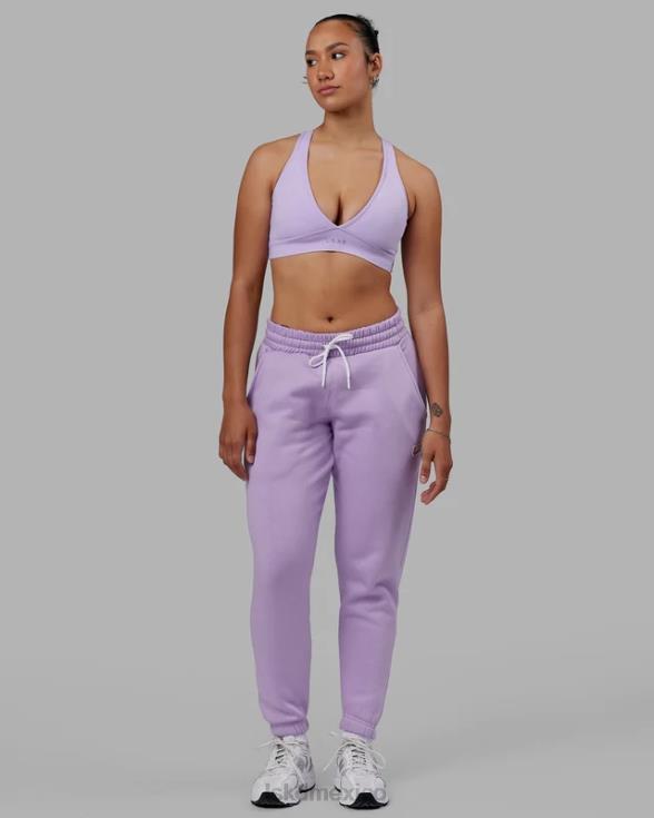jogger irradiado - lila pálido unisexo LSKD VP42D770 vestir