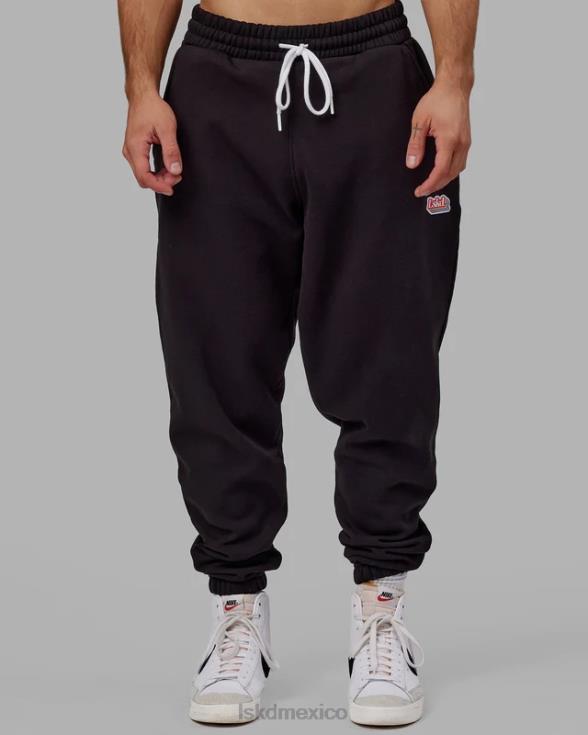 jogger irradiado - negro unisexo LSKD VP42D741 vestir