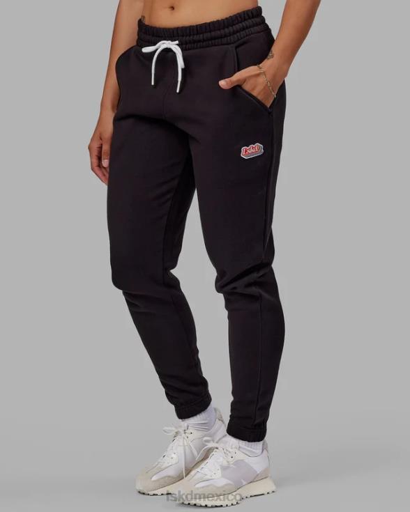 jogger irradiado - negro unisexo LSKD VP42D741 vestir
