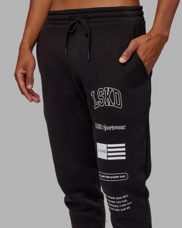 joggers academy - negro unisexo LSKD VP42D735 vestir