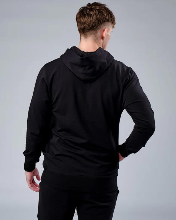Sudadera con capucha de entrenamiento rival flxfleece - negro unisexo LSKD VP42D370 vestir