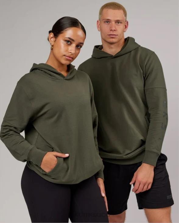 dirección flxfleece sudadera con capucha - noche del bosque unisexo LSKD VP42D428 vestir