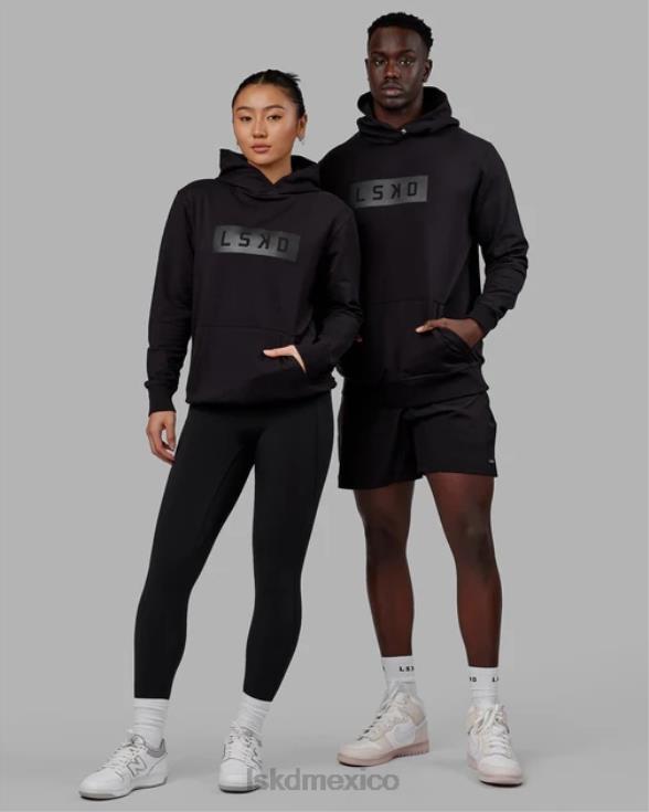 sudadera con capucha Strength flxfleece - negro-negro unisexo LSKD VP42D338 vestir
