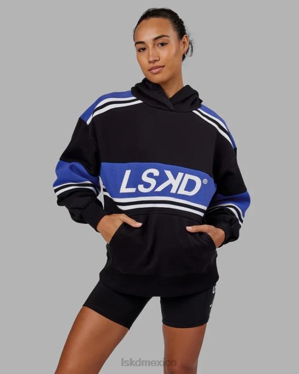 sudadera con capucha a-team de gran tamaño - black-power cobalt unisexo LSKD VP42D456 vestir