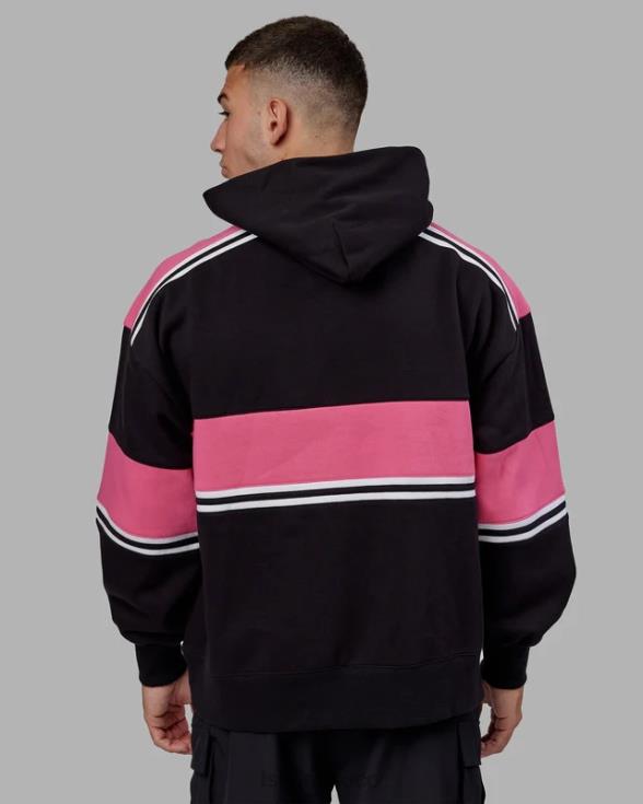 sudadera con capucha a-team extragrande - black-flamingo unisexo LSKD VP42D459 vestir