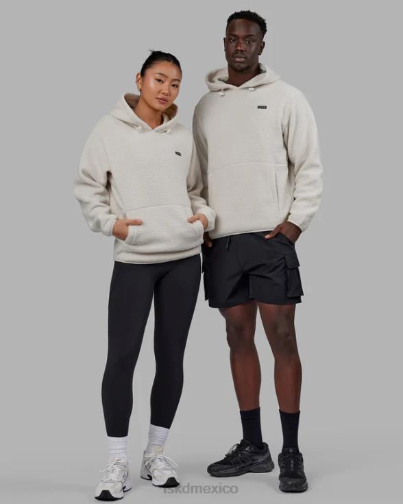 sudadera con capucha alpina - hueso unisexo LSKD VP42D353 vestir