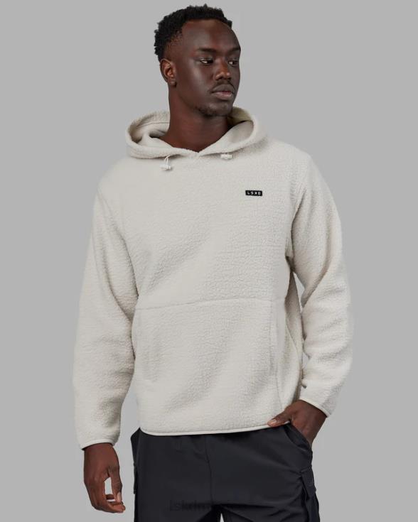 sudadera con capucha alpina - hueso unisexo LSKD VP42D353 vestir