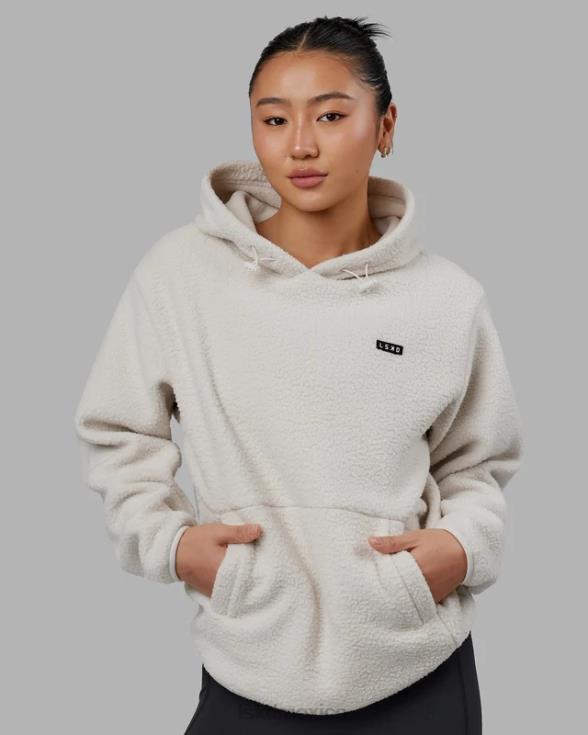 sudadera con capucha alpina - hueso unisexo LSKD VP42D353 vestir