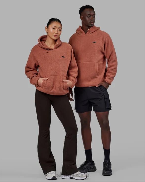 sudadera con capucha alpina - madera de cedro unisexo LSKD VP42D349 vestir