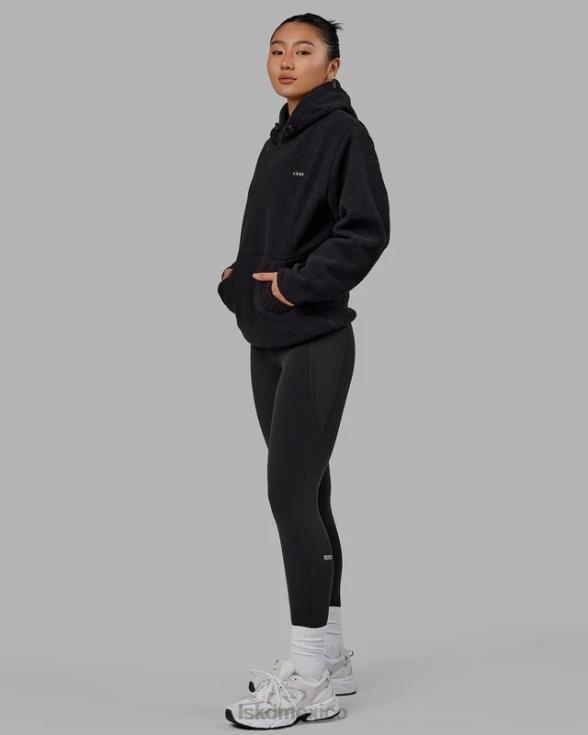 sudadera con capucha alpina - negro unisexo LSKD VP42D351 vestir