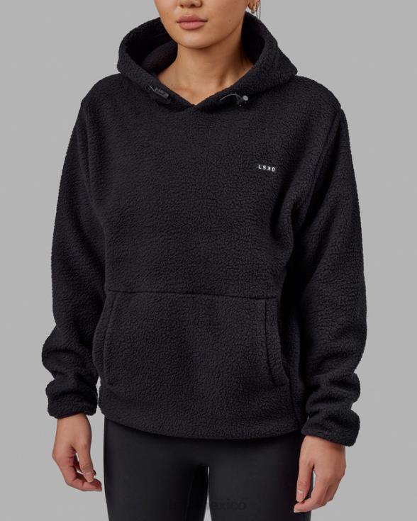 sudadera con capucha alpina - negro unisexo LSKD VP42D351 vestir