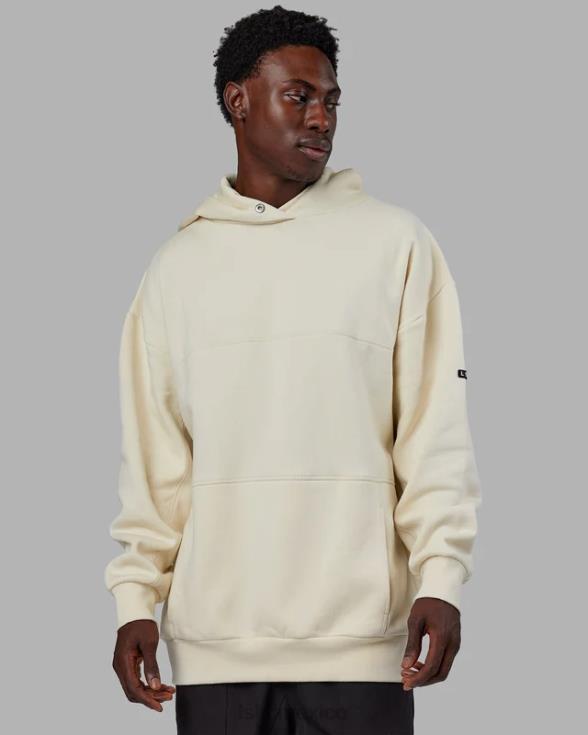 sudadera con capucha de laboratorio de gran tamaño - hueso unisexo LSKD VP42D396 vestir