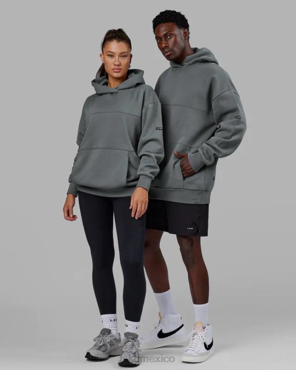 sudadera con capucha de laboratorio extragrande - grafito unisexo LSKD VP42D395 vestir