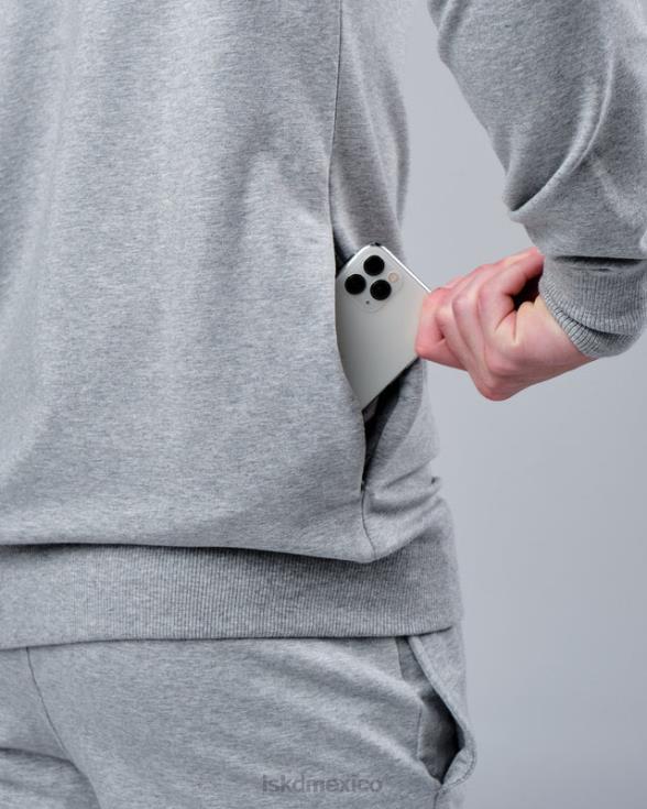 Jersey de entrenamiento rival flxfleece - lt grey marl unisexo LSKD VP42D357 vestir