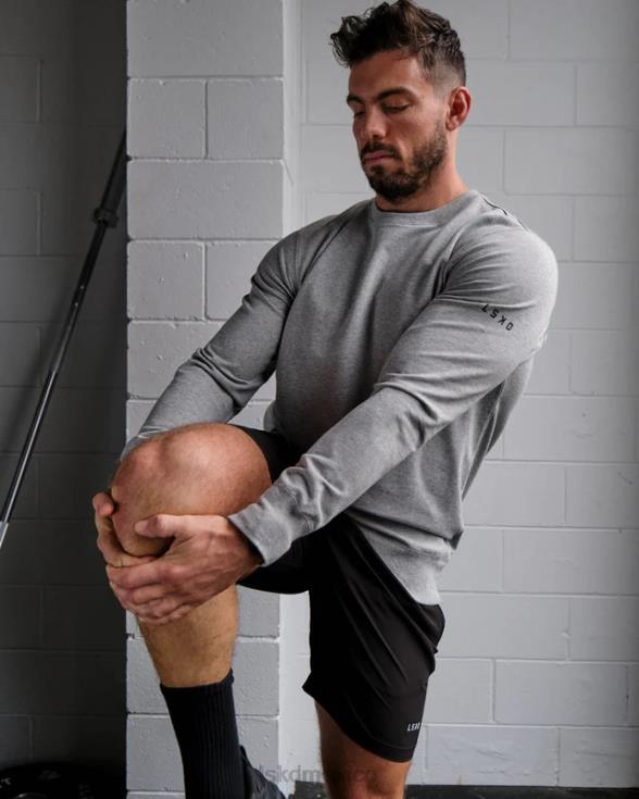 Jersey de entrenamiento rival flxfleece - lt grey marl unisexo LSKD VP42D357 vestir